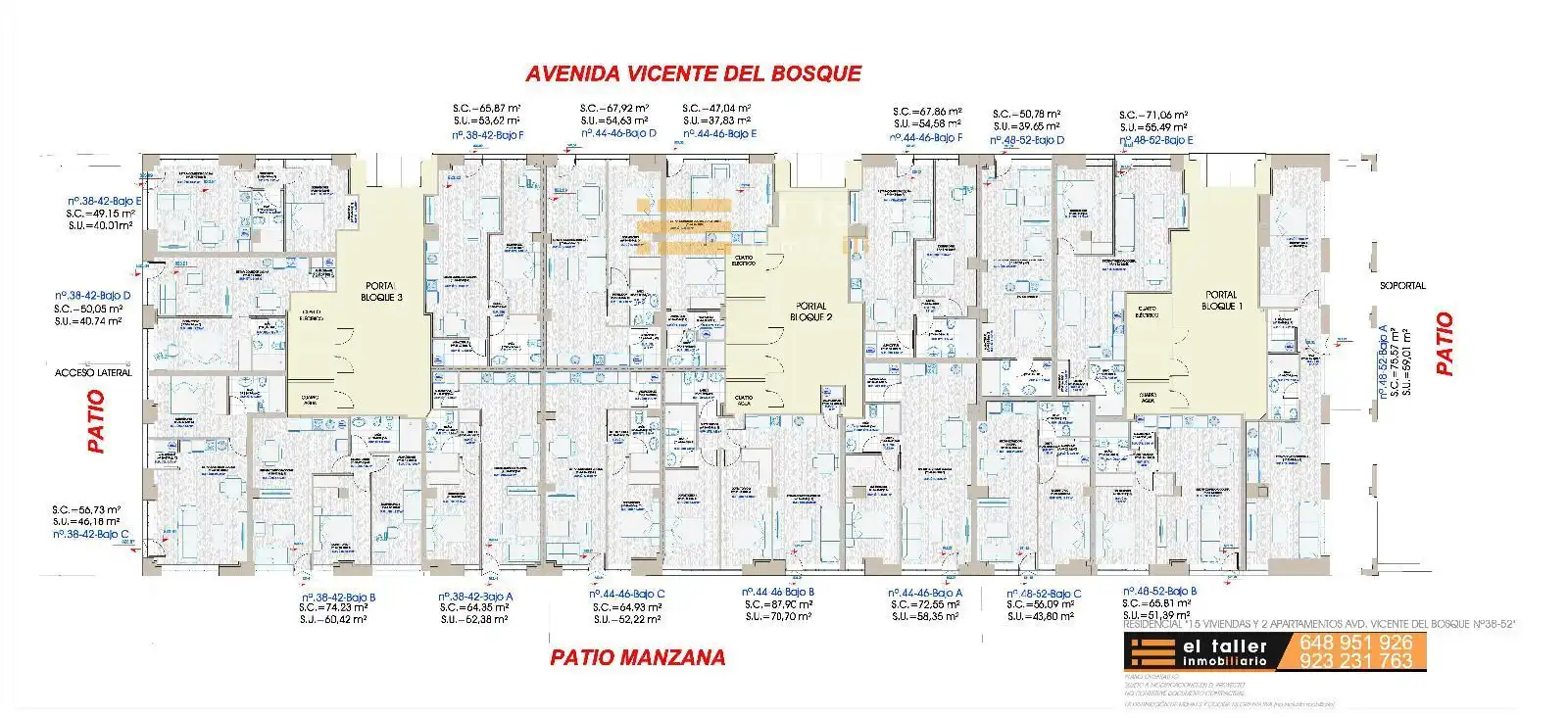 Wohnung zum Verkauf in Salamanca mit Klimaanlage und Heizung