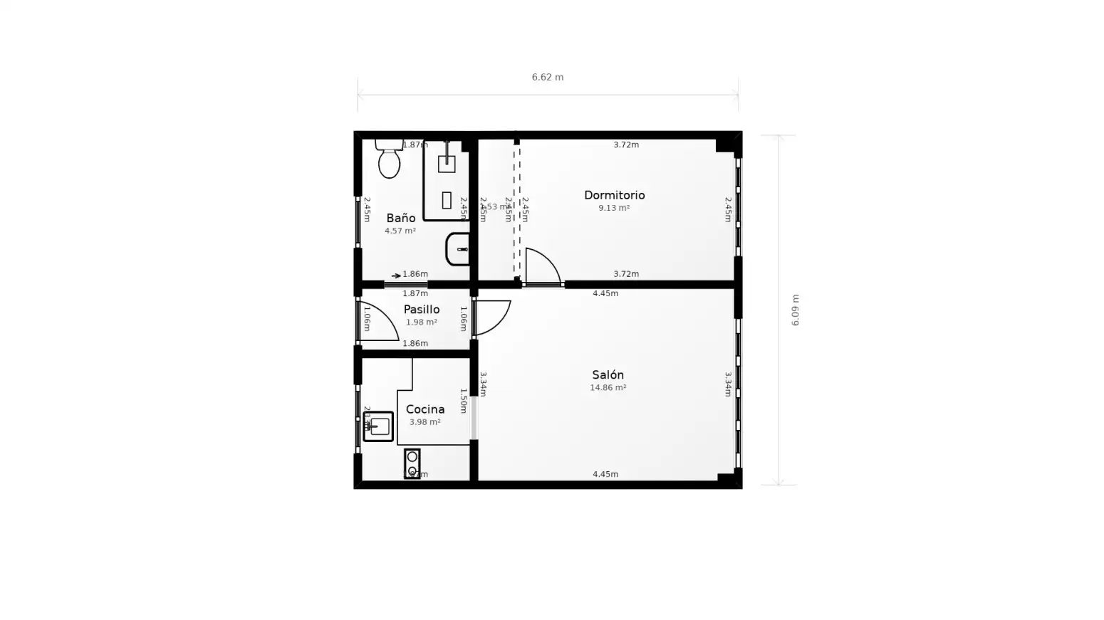 Wohnung zum Verkauf in Terrassa mit Heizung und Privatgarten