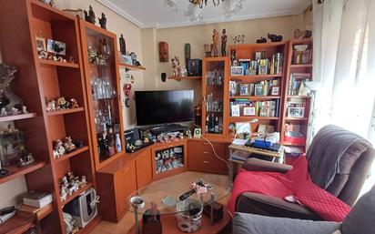 Living room of Flat for sale in Gijón   with Heating and Swimming Pool