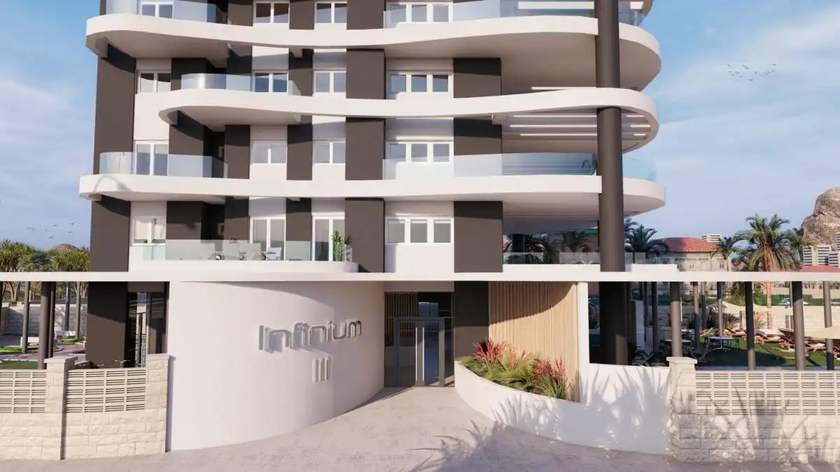 Vista exterior de Àtic en venda en Calpe / Calp amb Aire condicionat, Jardí privat i Terrassa