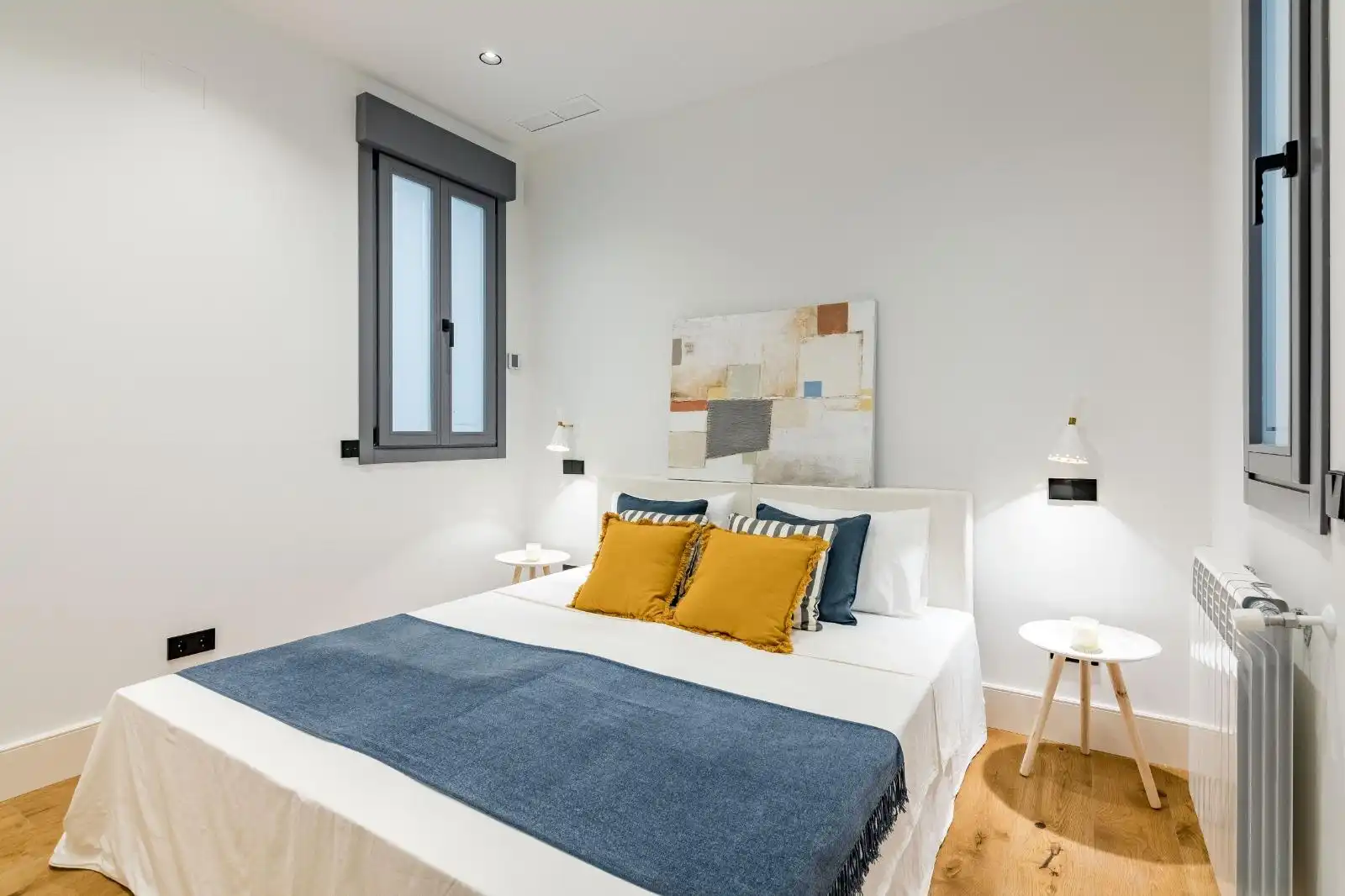 Bedroom of Flat for sale in Madrid  with Air Conditioner, Heating and Terrace