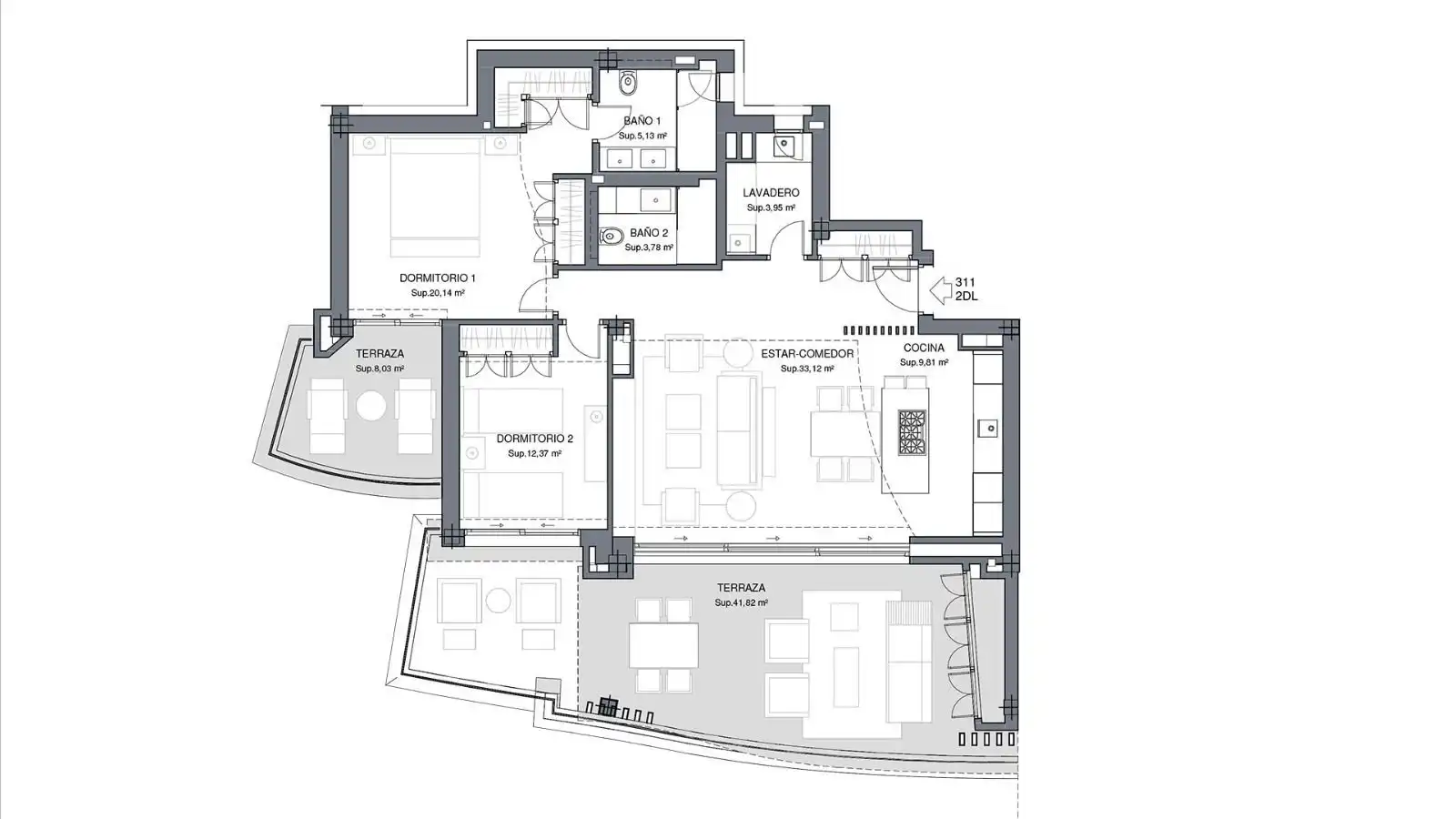 Apartment with pool for sale in Calle Los Arqueros 24, imagen 23