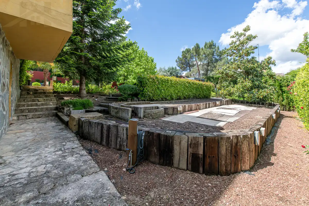 Terraza de Casa o chalet en venta en Tres Cantos con Aire acondicionado, Calefacción y Jardín privado