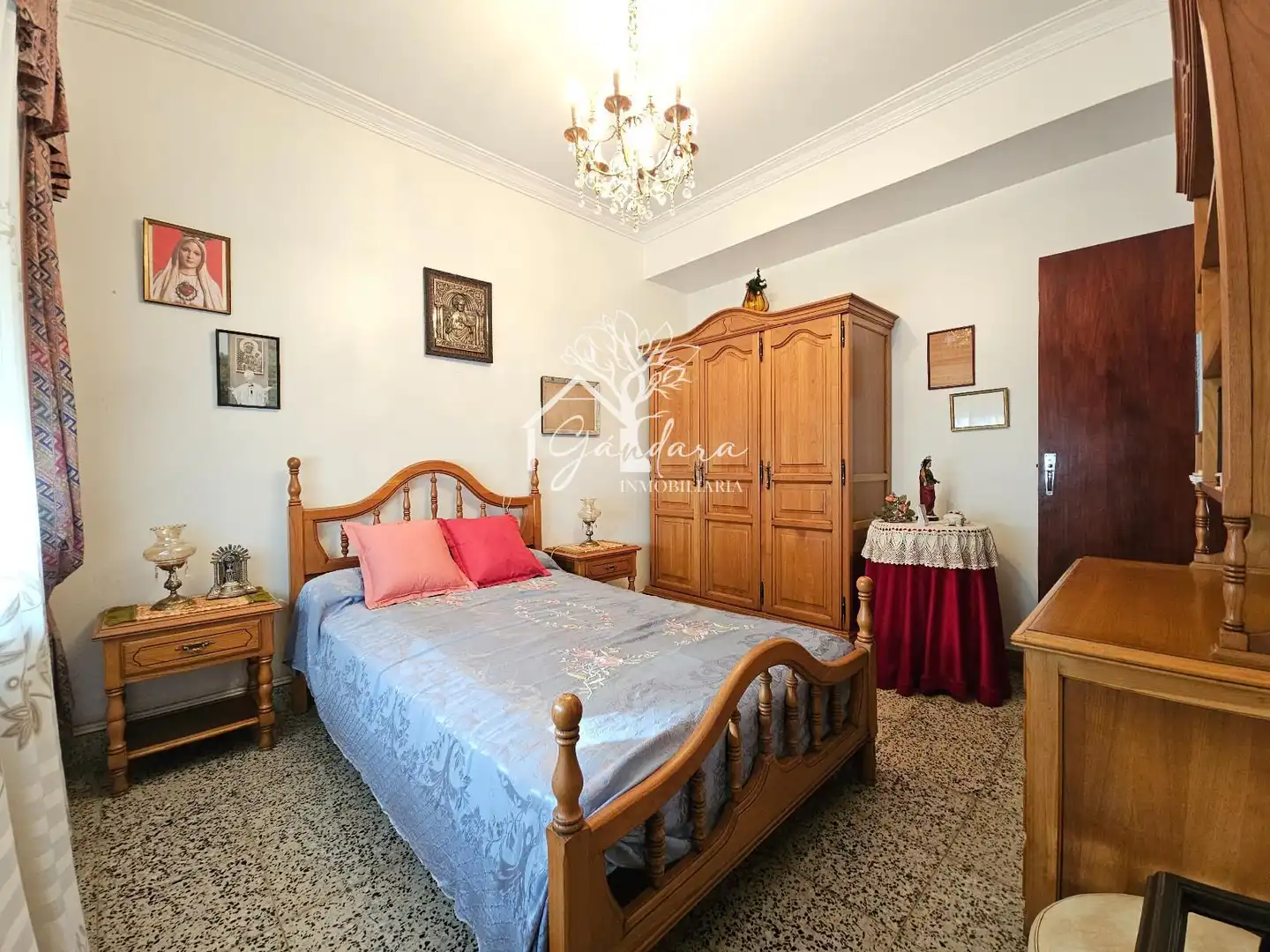Bedroom of Houses for sale in Narón  with Heating and Furnished