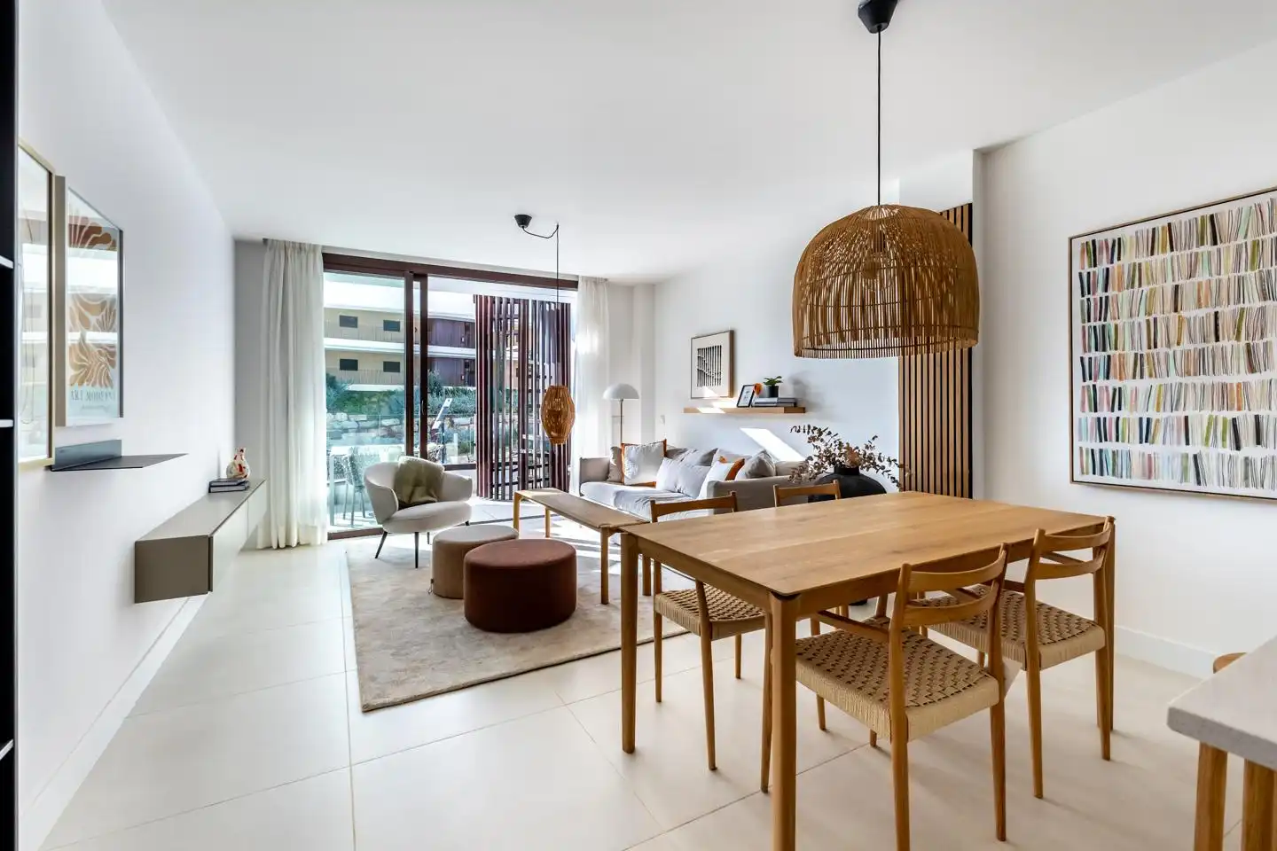 Wohnzimmer von Wohnung zum Verkauf in Fuengirola mit Terrasse und Schwimmbad