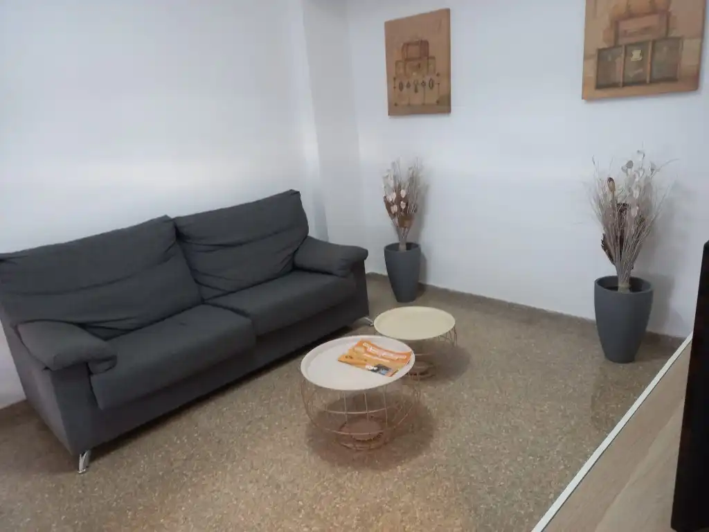Sala d'estar de Pis de lloguer en Catarroja amb Aire condicionat, Moblat i Forn