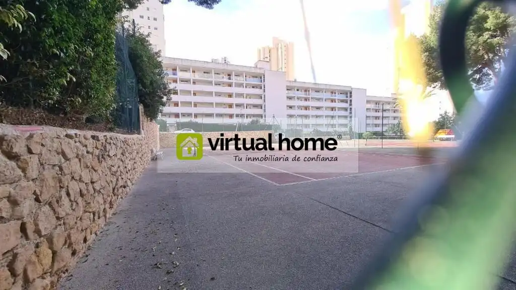 Außenansicht von Wohnung zum Verkauf in Benidorm mit Klimaanlage und Gemeinschaftspool