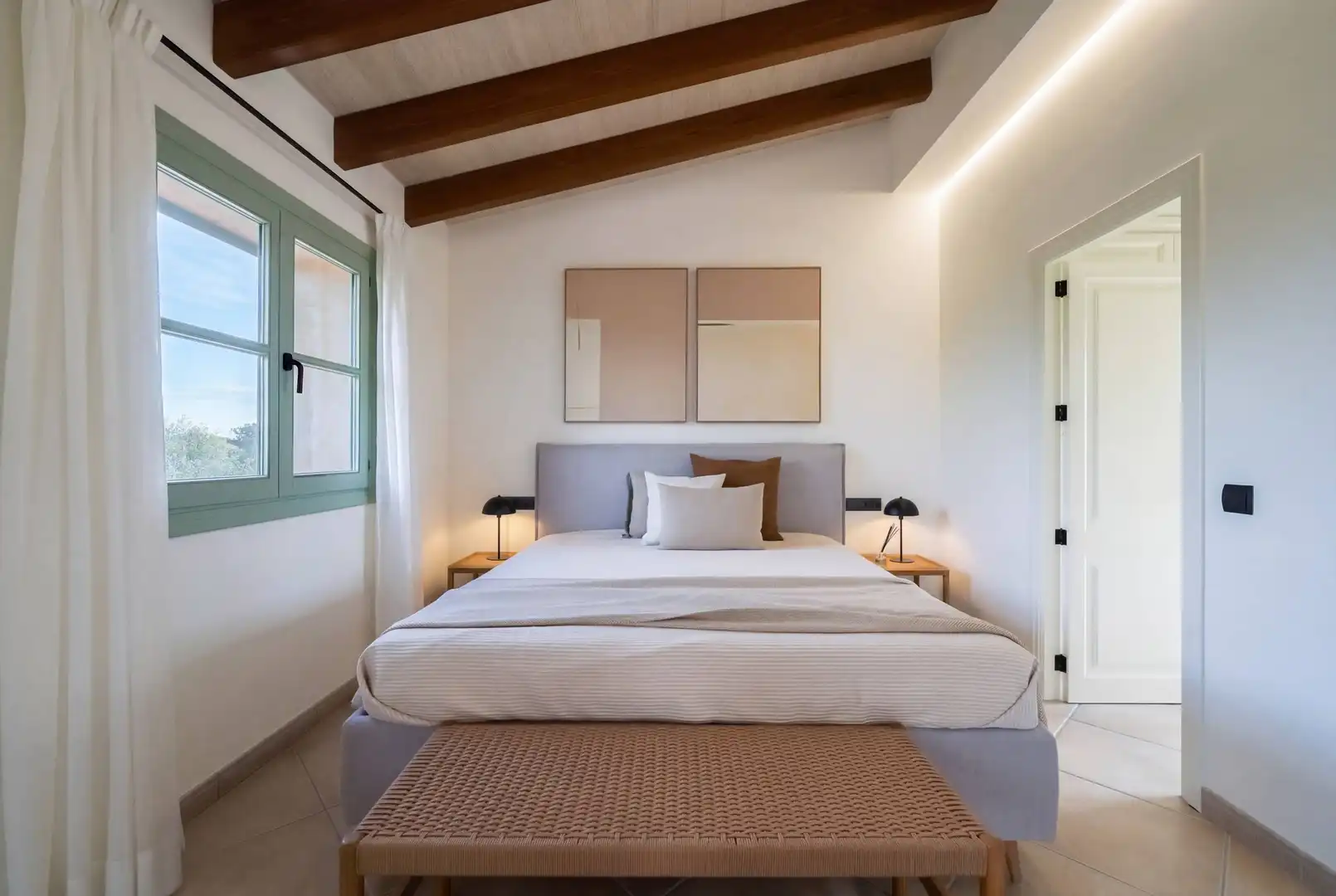Bedroom of Houses for sale in Sineu  with Air Conditioner, Heating and Private garden