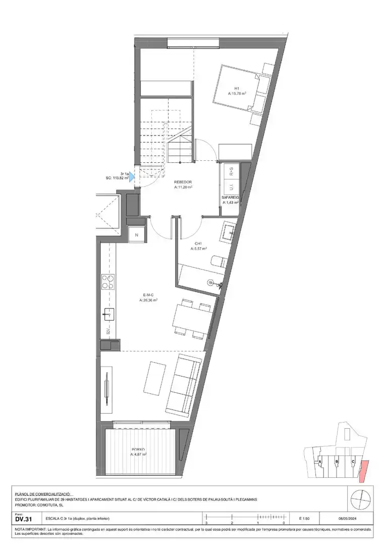 Dúplex en venta en Palau-solità i Plegamans con Terraza, Piscina y Piscina comunitaria