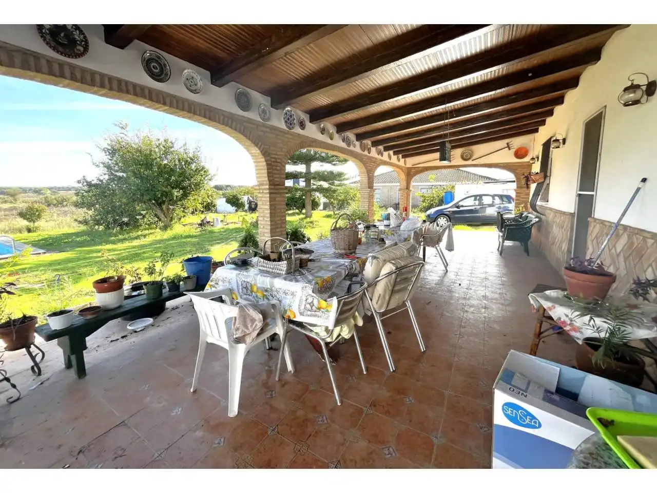 Terrace of Houses for sale in Cartaya  with Air Conditioner, Private garden and Terrace
