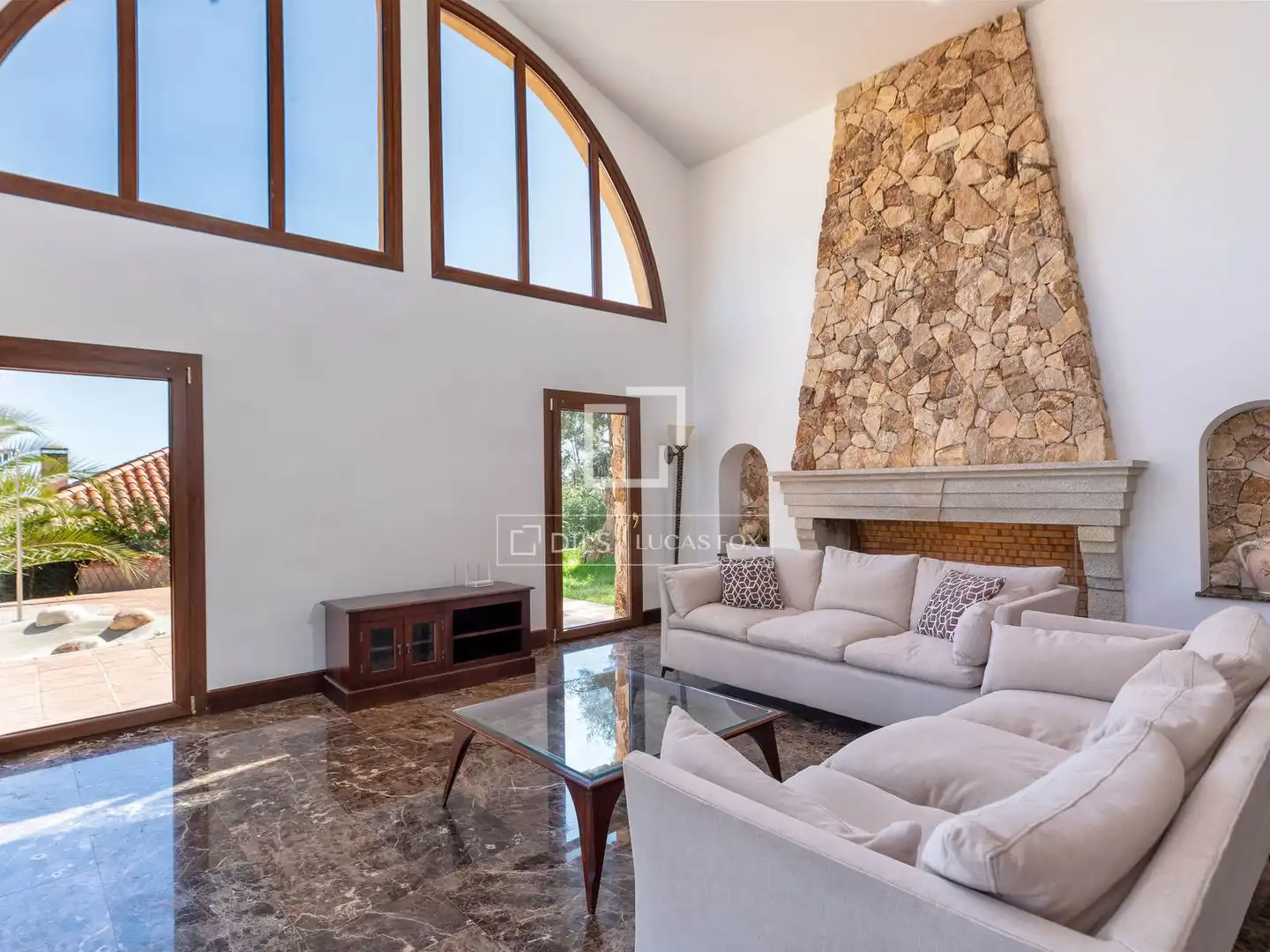 Sala de estar de Casa o chalet en venta en Blanes con Aire acondicionado, Calefacción y Jardín privado