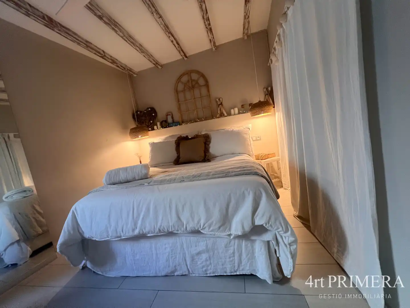 Schlafzimmer von Haus oder Chalet zum Verkauf in Vilassar de Dalt mit Klimaanlage, Heizung und Parkett