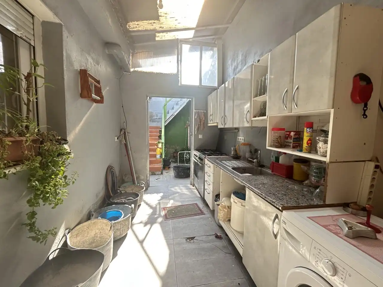 Cuina de Casa o xalet en venda en Fontellas amb Calefacció, Terrassa i Traster