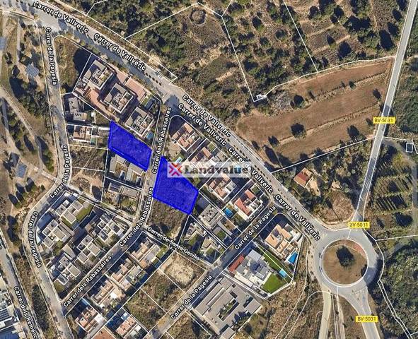 Terreno residencial en Venta en Carrer dels Rabassaires, 13 y 14 en Vallveric