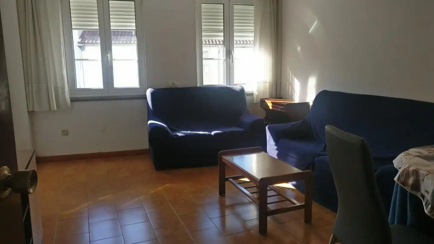 Sala de estar de Piso de alquiler en Santiago de Compostela  con Calefacción y Amueblado