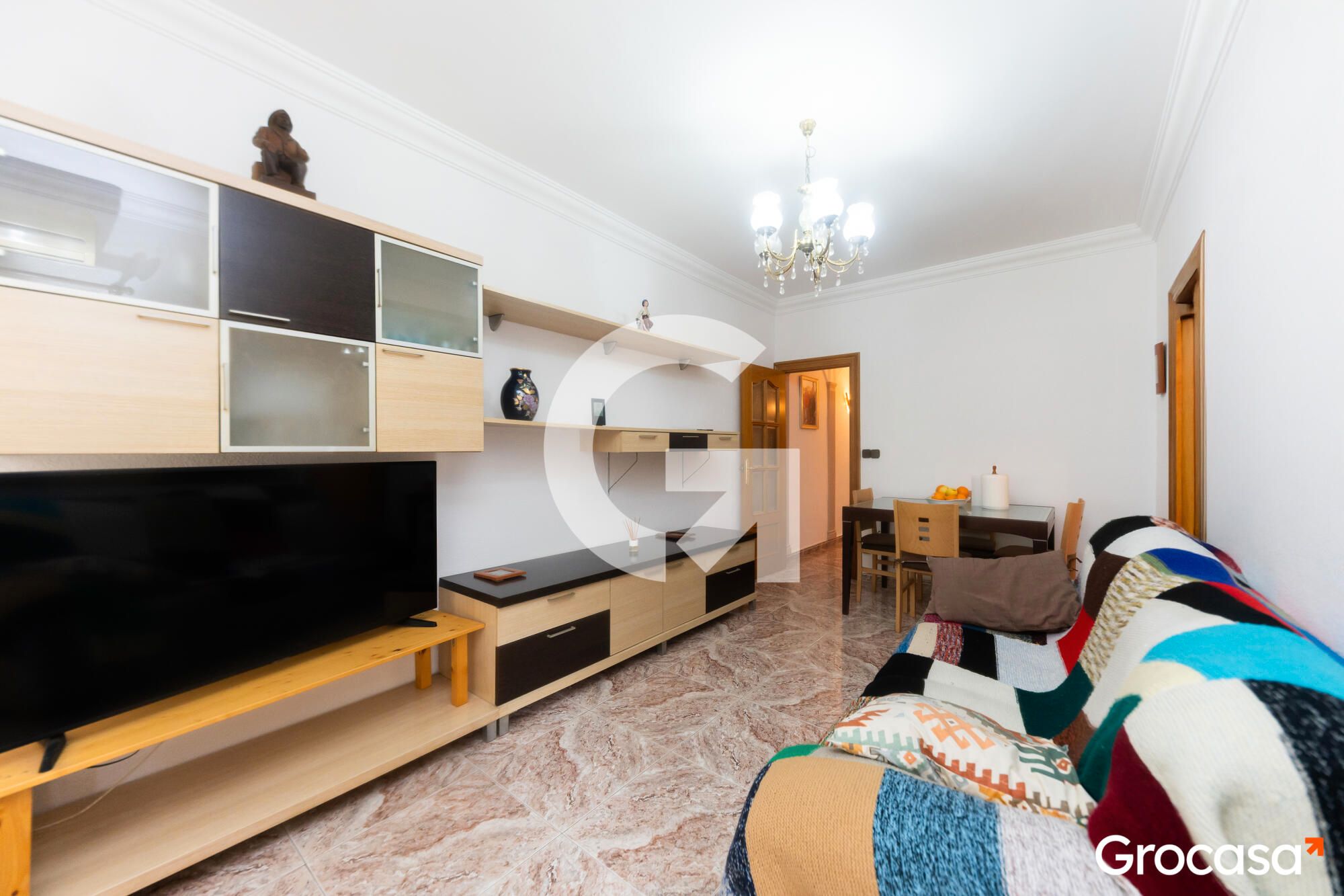 Living room of Flat for sale in El Prat de Llobregat  with Oven and Balcony