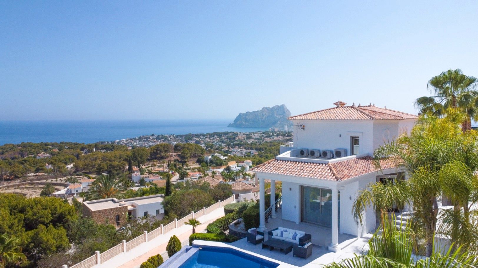 Exterior view of Country house for sale in Benissa  with Air Conditioner, Heating and Private garden