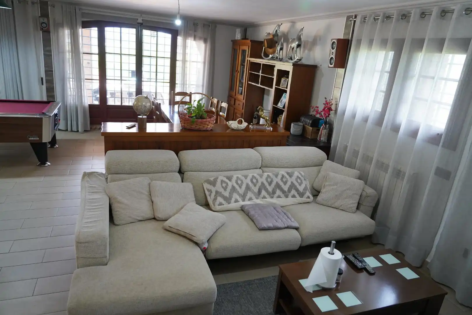 Wohnzimmer von Country house zum Verkauf in Granollers mit Klimaanlage, Privatgarten und Terrasse