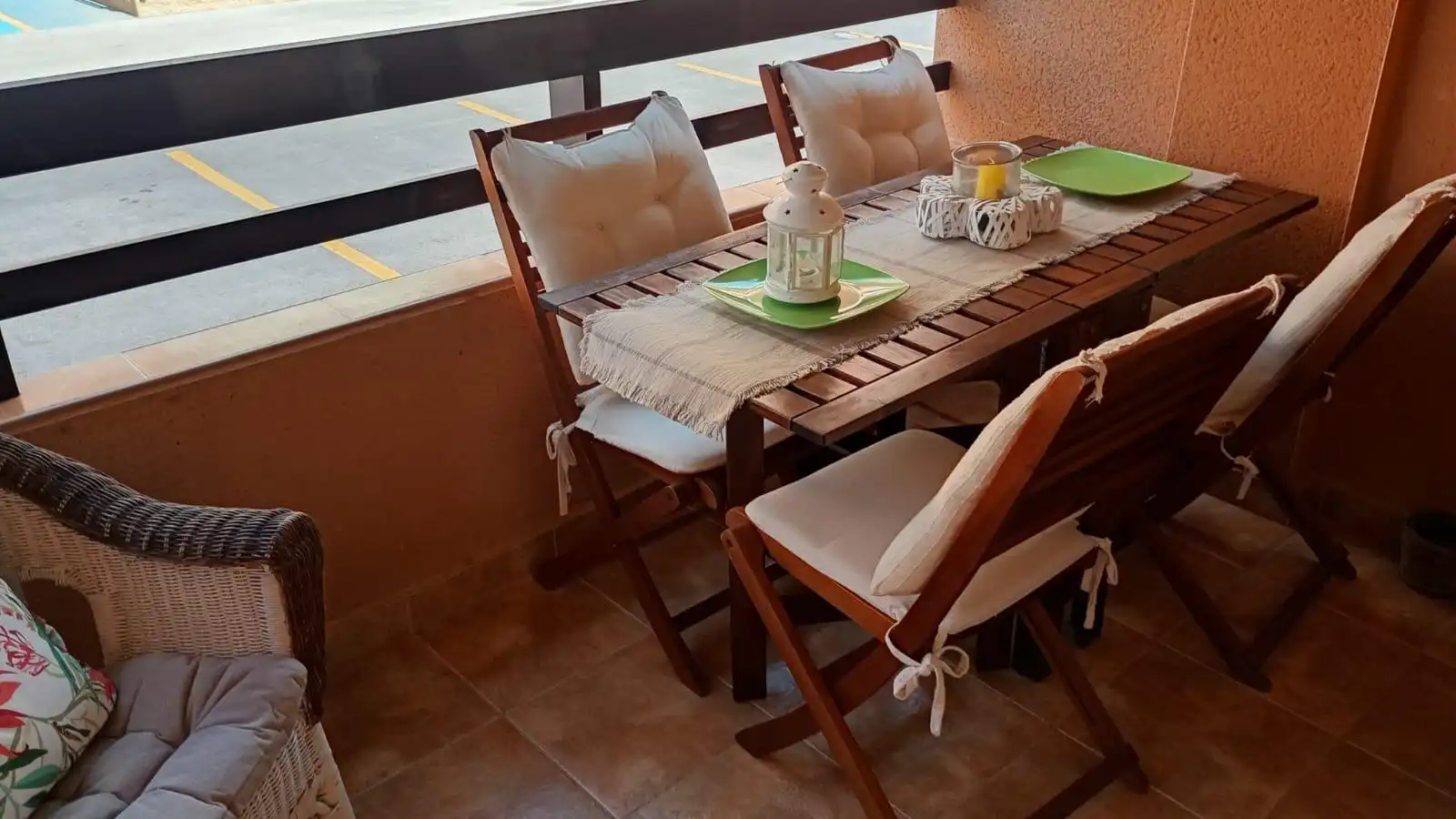 Terraza de Piso en venta en La Manga del Mar Menor con Balcón, Alarma y Piscina comunitaria