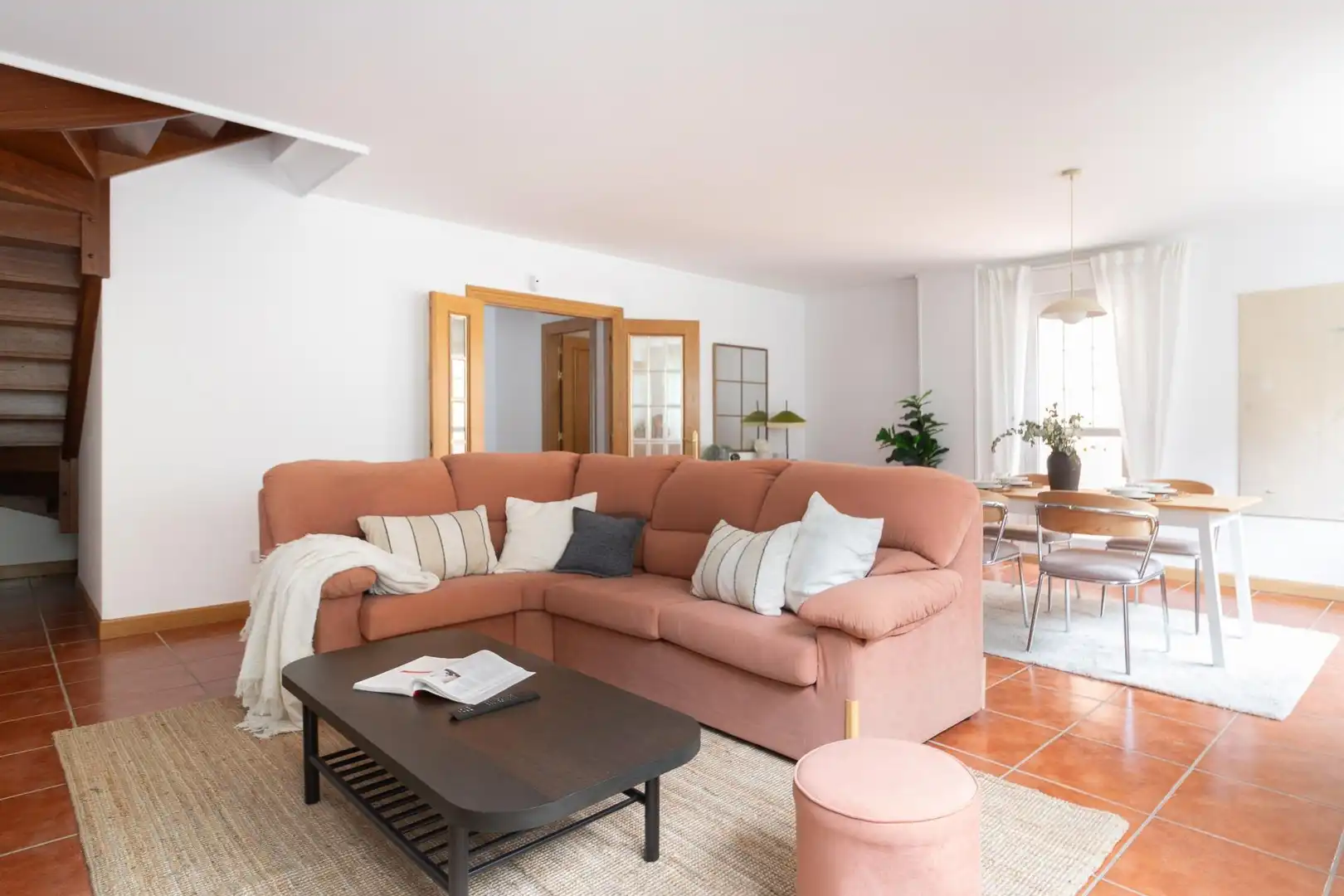 Sala de estar de Casa o chalet en venta en Huarte / Uharte con Calefacción, Jardín privado y Terraza