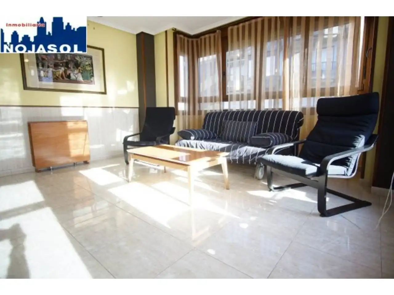 Living room of Flat for rent in Noja  with Heating, Terrace and Furnished