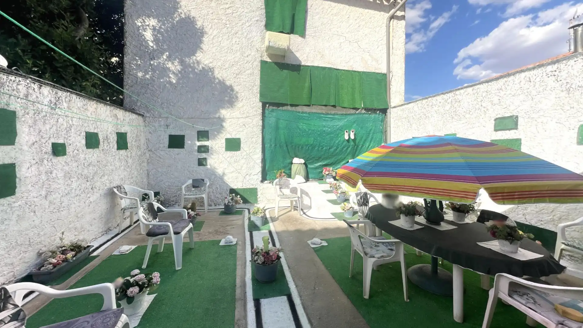 Terraza de Casa adosada en venta en Fuenterrobles con Terraza y Amueblado