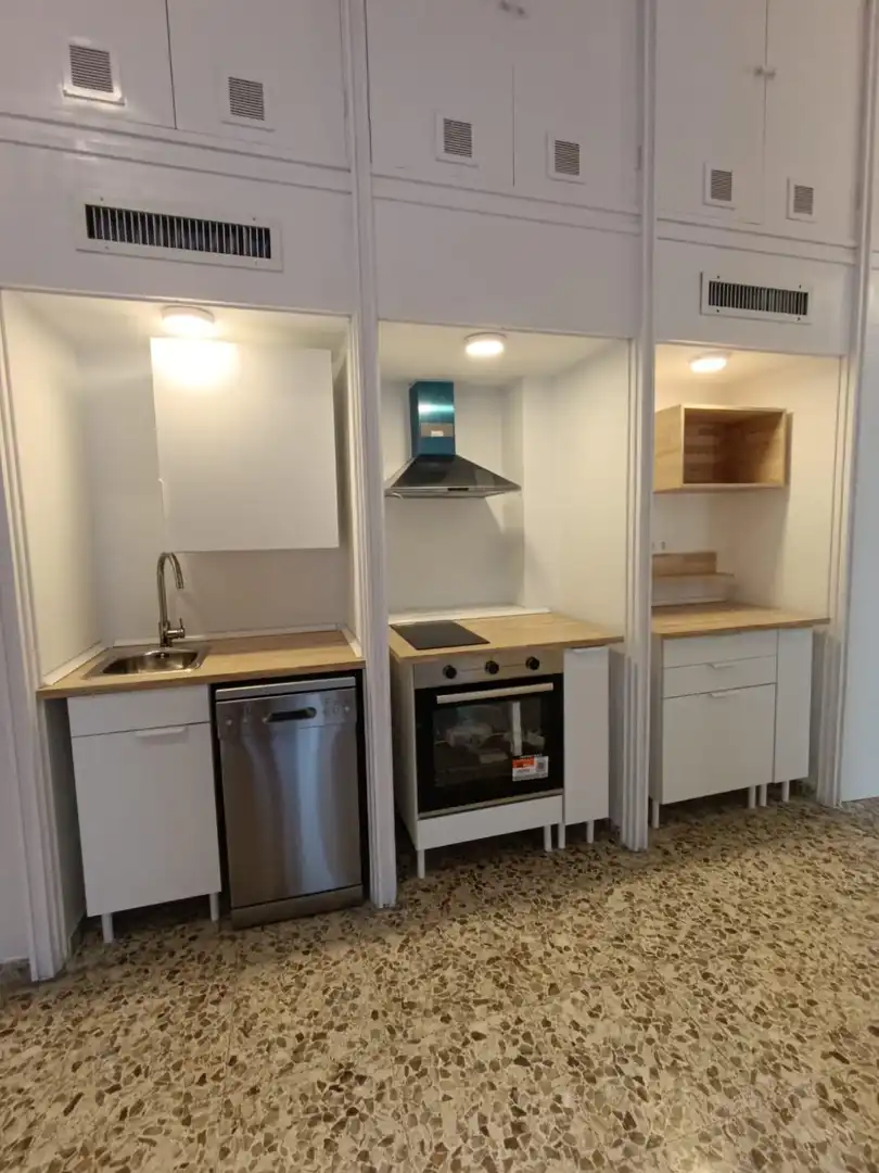 Cocina de Piso de alquiler en Murcia con Aire acondicionado y Amueblado