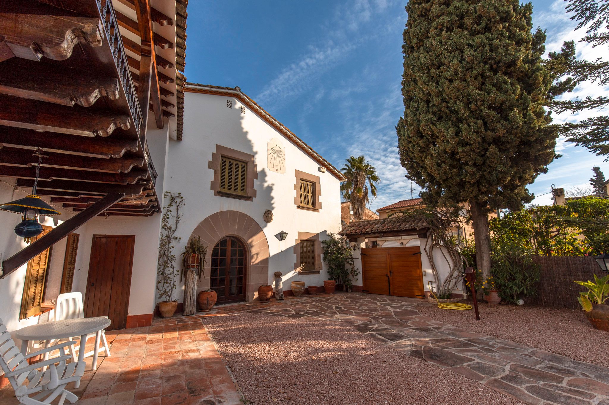 Vista exterior de Casa o xalet en venda en Les Franqueses del Vallès amb Aire condicionat, Calefacció i Jardí privat