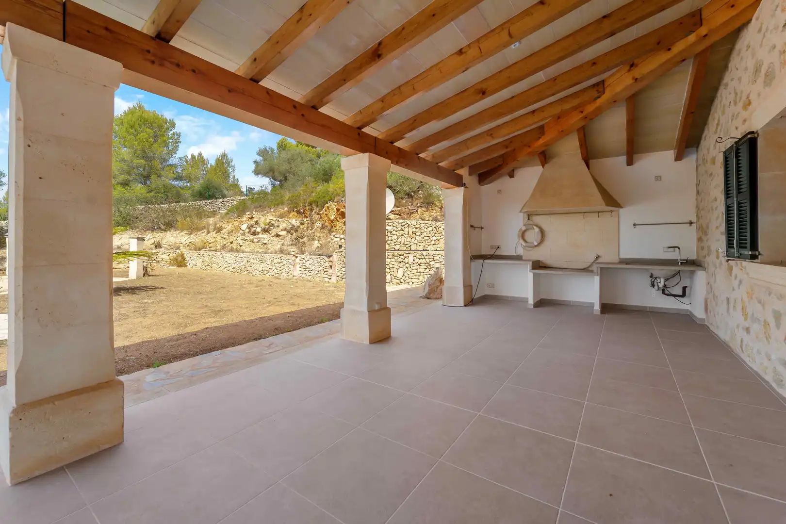 Terraza de Finca rústica en venta en Manacor con Aire acondicionado, Calefacción y Trastero