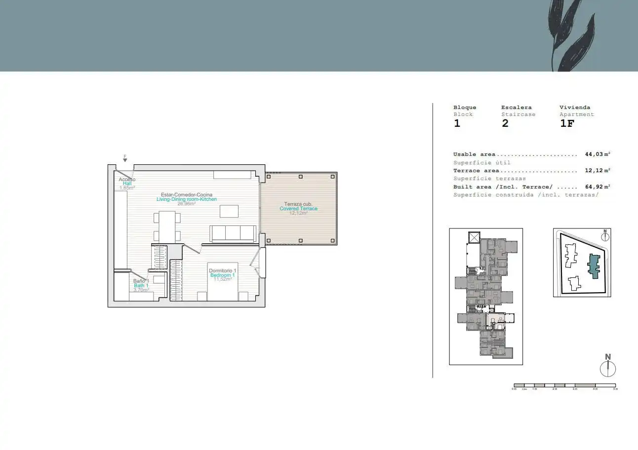 Appartement compact avec terrasse à vendre à Devessa - Monte Pego, imagen 26