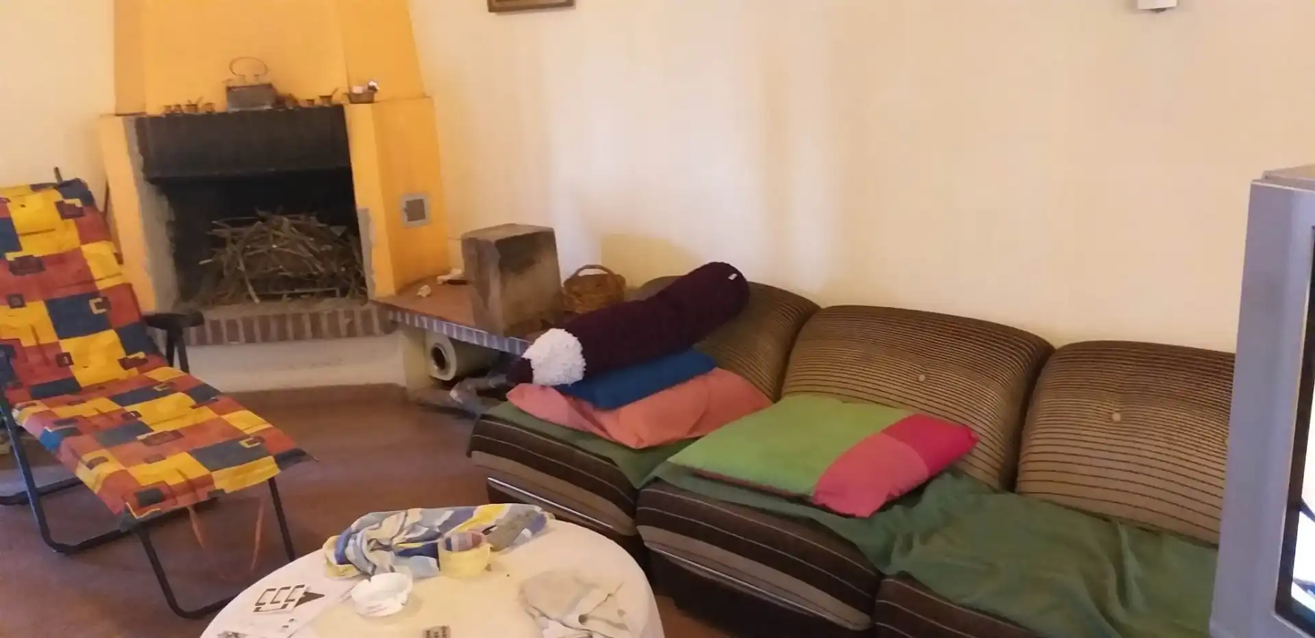 Sala de estar de Casa o chalet en venta en Híjar con Calefacción, Jardín privado y Parquet