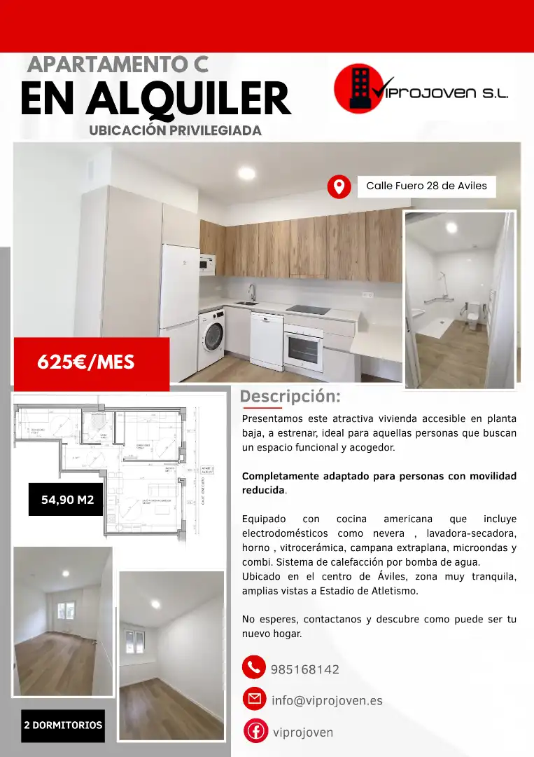 Wohnungen zur Miete in Calle Fuero de Avilés, 28, El Carbayedo - El Quirinal