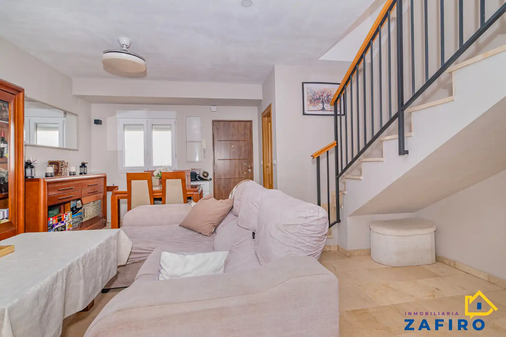 Wohnzimmer von Haus oder Chalet zum Verkauf in Alhendín mit Heizung, Parkett und Abstellraum