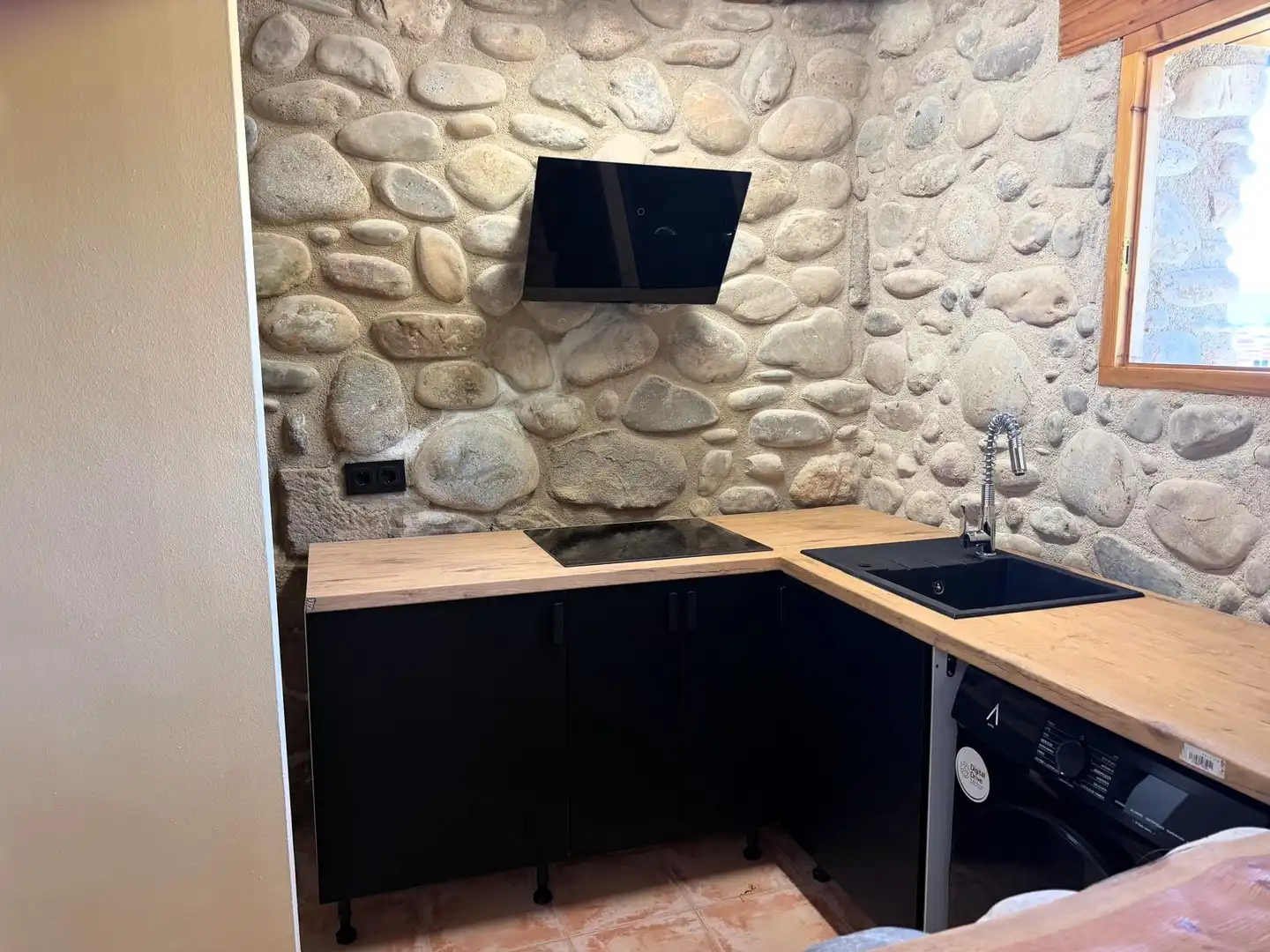 Cocina de Planta baja en venta en Gironella con Calefacción y Jardín privado
