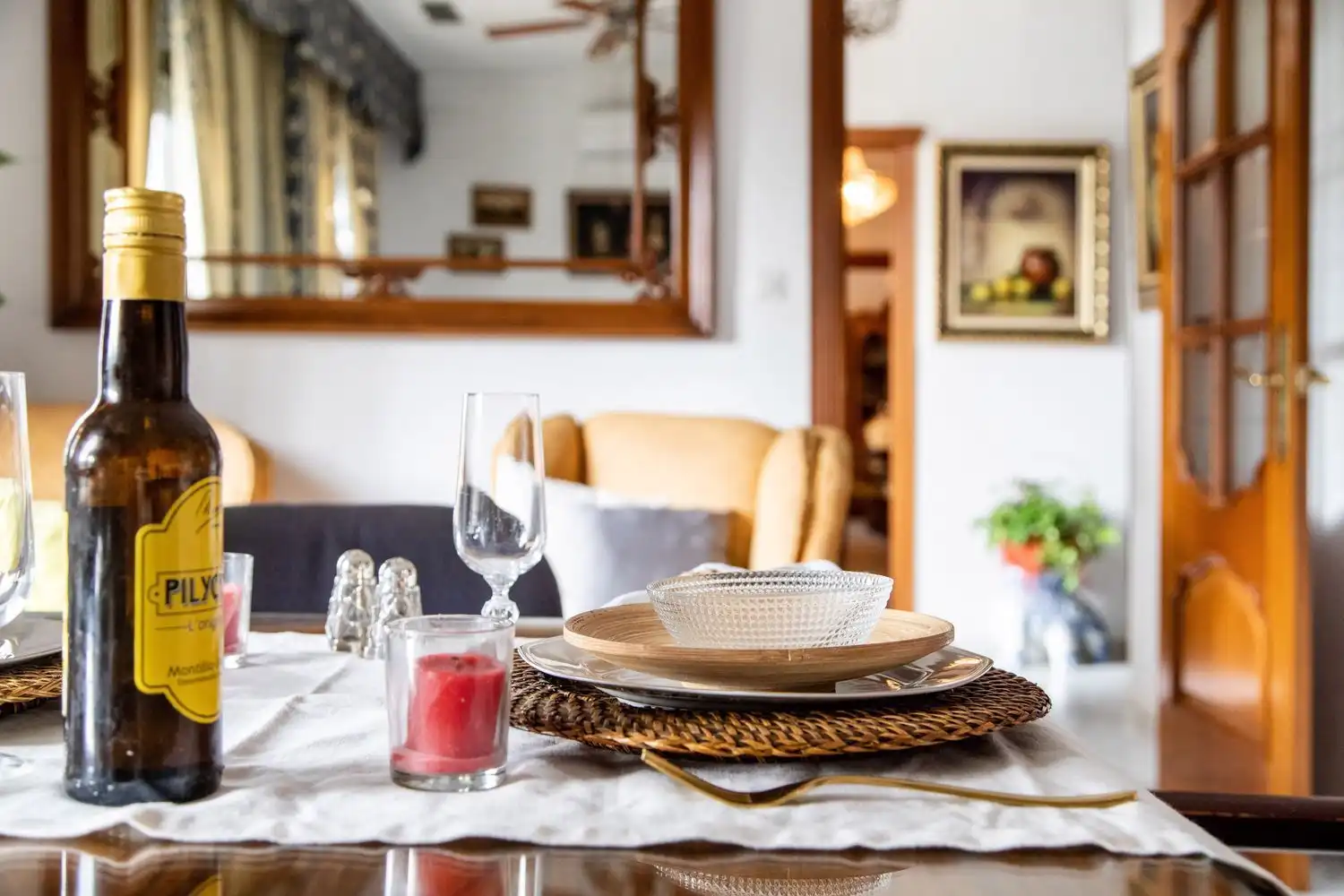 Dining room of Houses for sale in Córdoba  with Air Conditioner, Private garden and Terrace