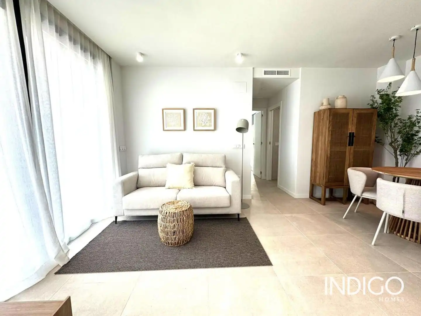 Living room of Flat for sale in Dénia  with Air Conditioner, Heating and Terrace