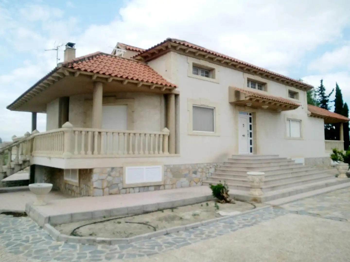 Vista exterior de Casa o chalet en venta en  Murcia Capital con Aire acondicionado, Jardín privado y Piscina