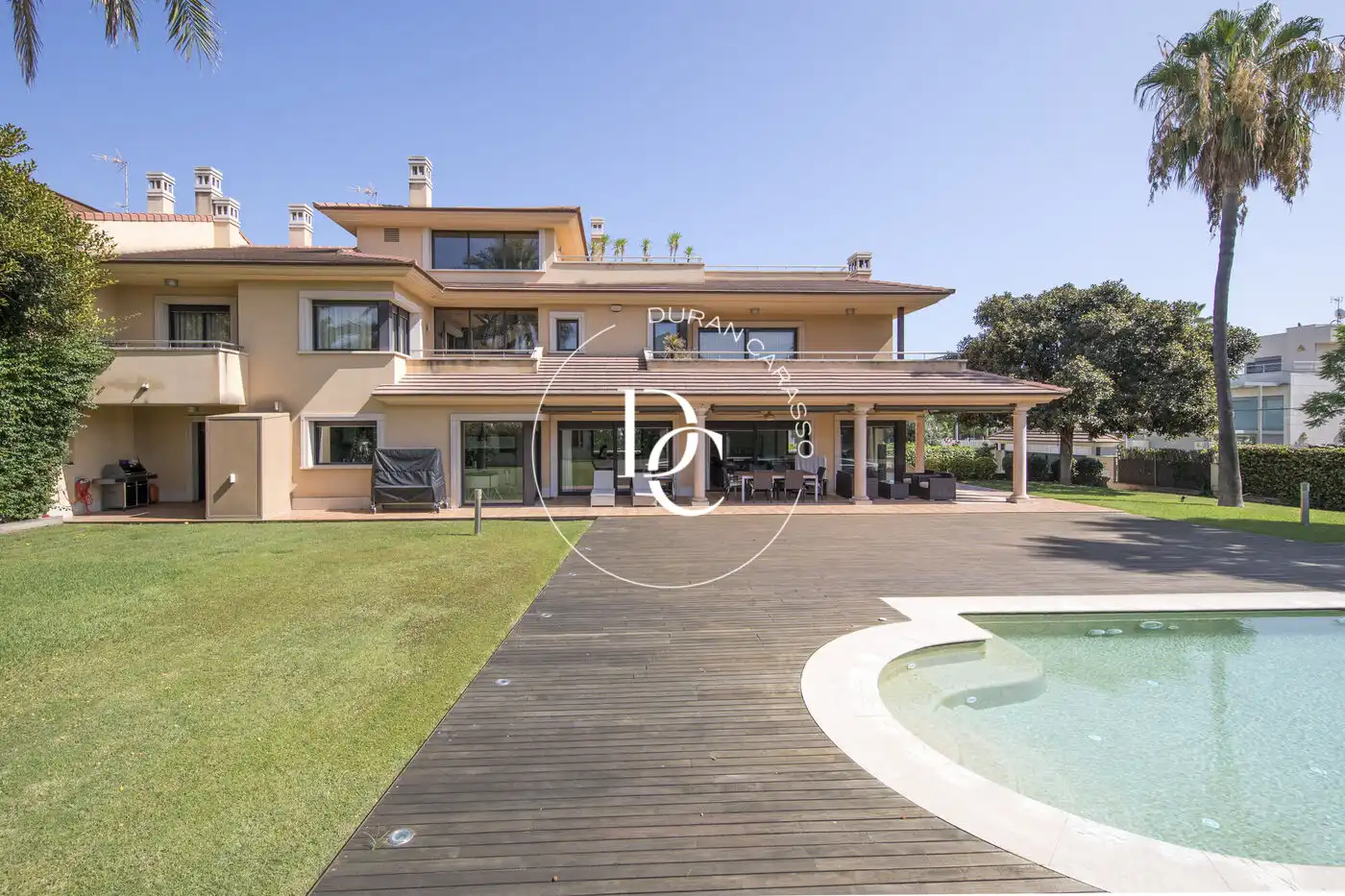 Jardí de Casa o xalet de lloguer en Sitges amb Aire condicionat, Calefacció i Jardí privat