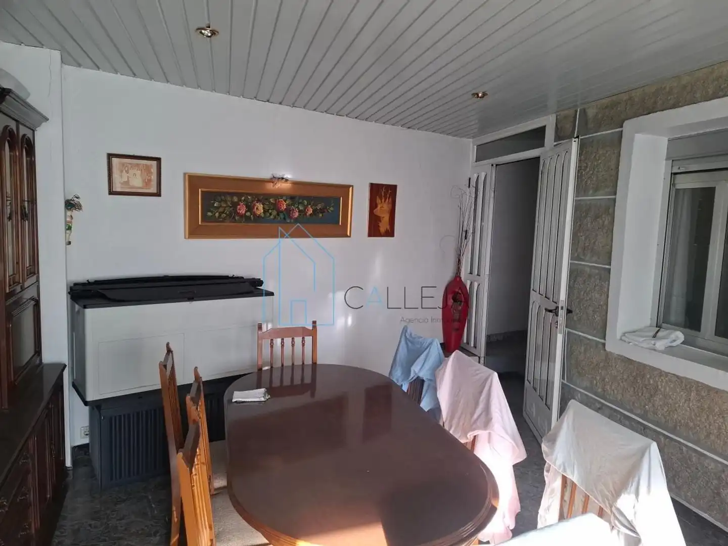 Dining room of Houses for sale in Ourense Capital   with Heating and Storage room