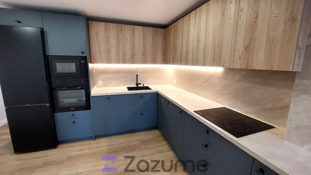 Cocina de Piso de alquiler en Collado Villalba con Calefacción, Parquet y Terraza