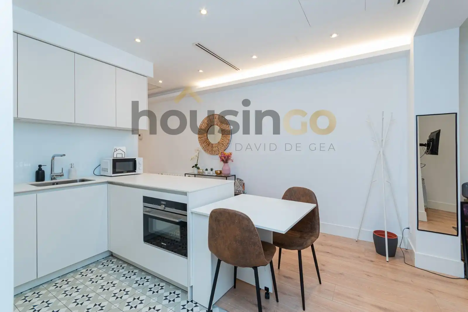 Cocina de Piso de alquiler en Madrid con Aire acondicionado, Calefacción y Terraza