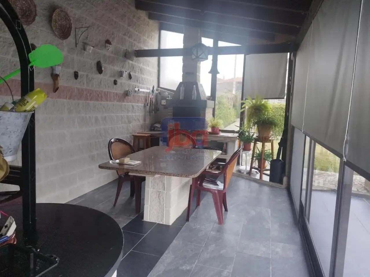 Terraza de Casa o chalet de alquiler en Trasmiras con Calefacción, Jardín privado y Terraza