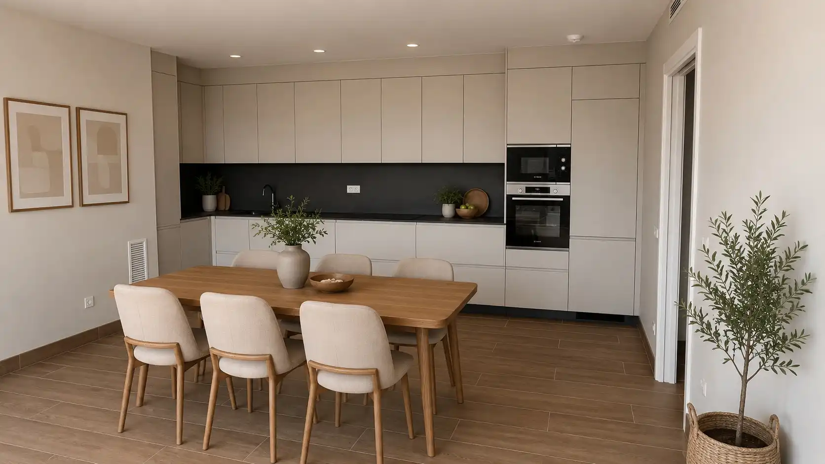 Cocina de Piso en venta en Barcelona con Aire acondicionado, Calefacción y Parquet