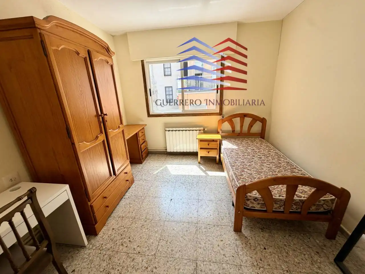 Schlafzimmer von Wohnung zur Miete in Ourense Capital  mit Heizung, Möbliert und Balkon