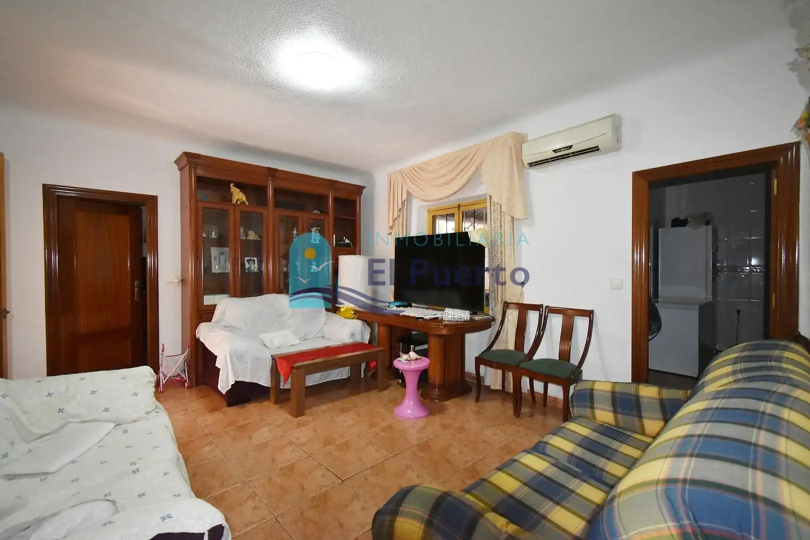 Sala de estar de Piso en venta en Mazarrón con Terraza