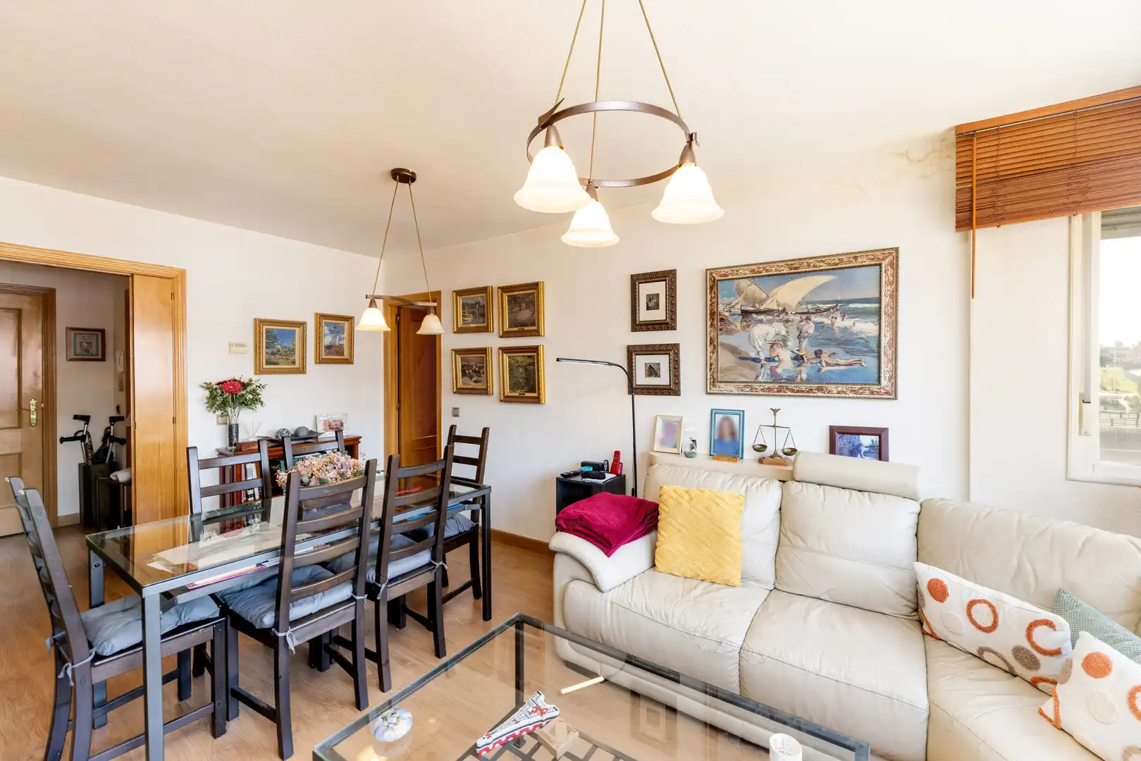 Sala de estar de Ático en venta en Las Rozas de Madrid con Aire acondicionado, Calefacción y Terraza