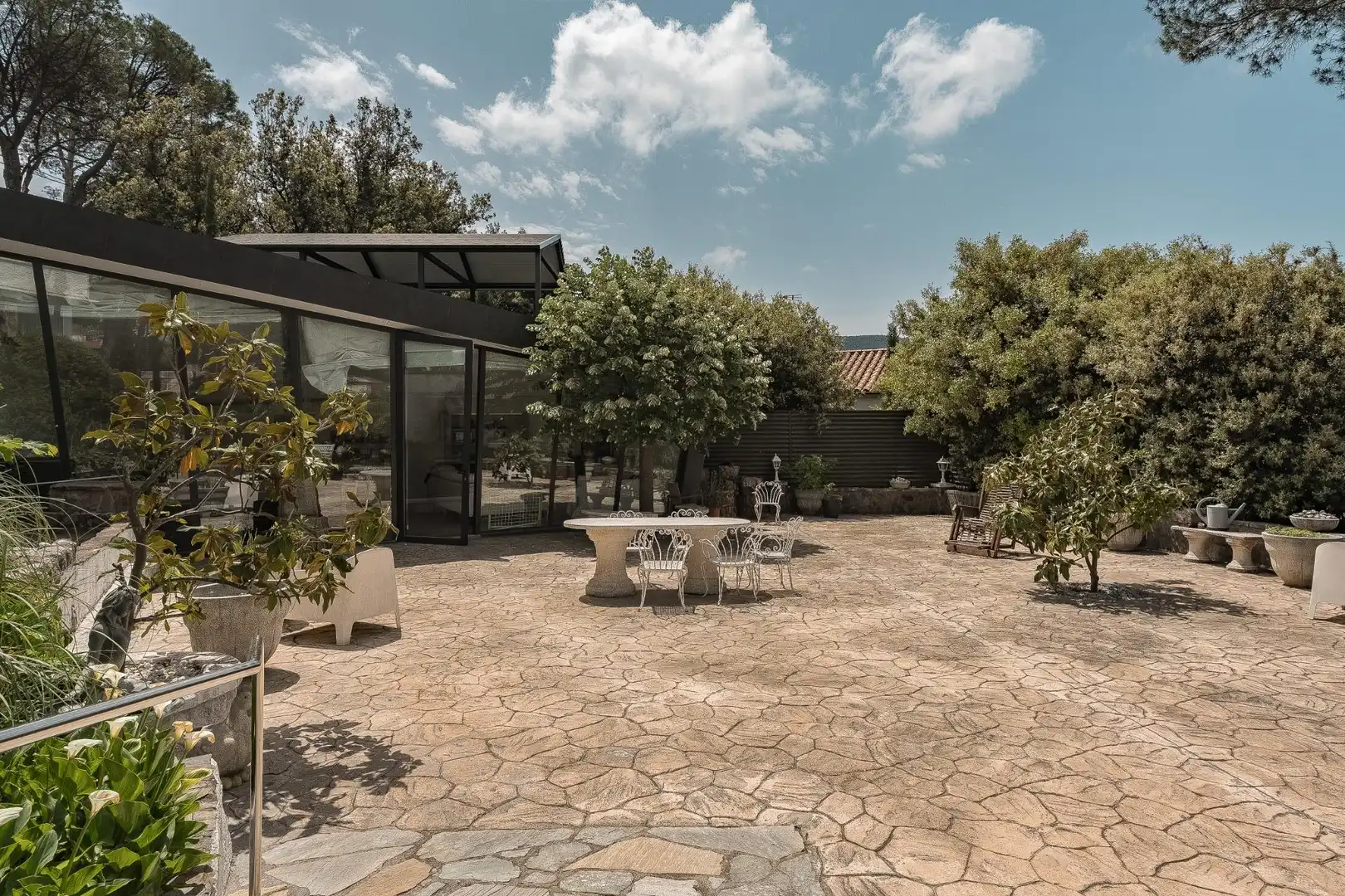 Terrassa de Casa o xalet en venda en Vacarisses amb Aire condicionat, Calefacció i Jardí privat