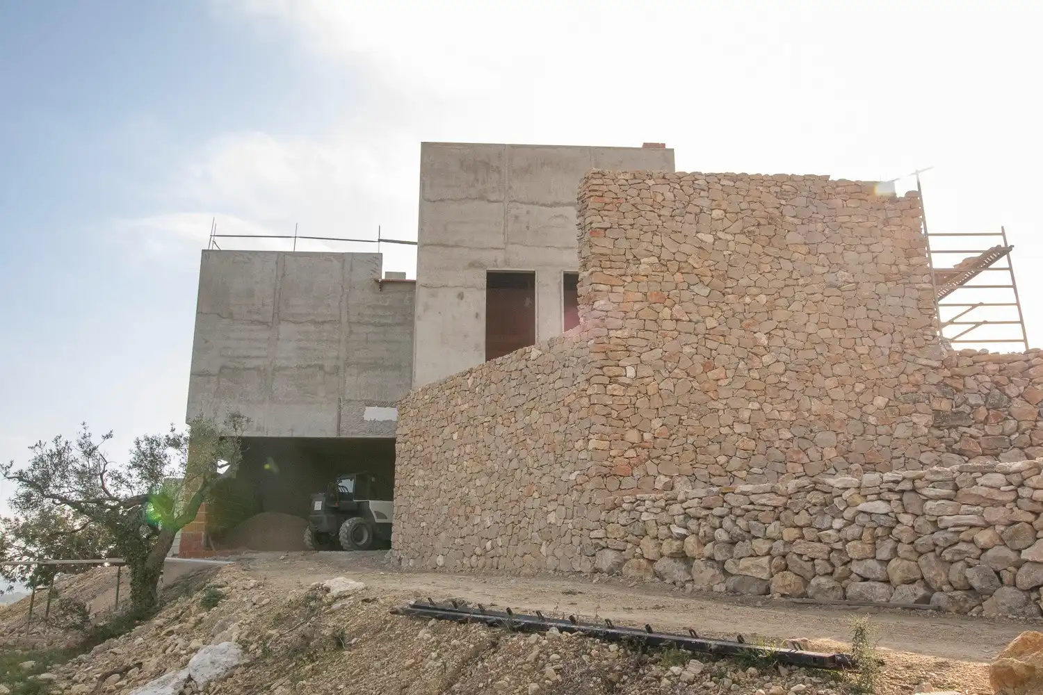 Vista exterior de Residencial en venda en Cervera del Maestre