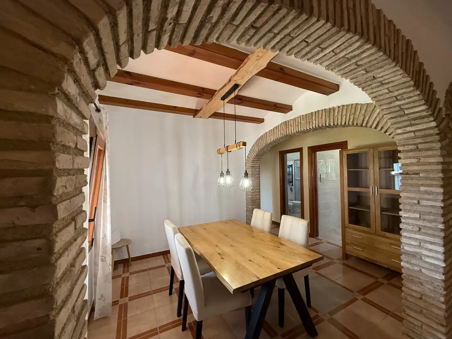 Dining room of Houses for rent in Dénia  with Air Conditioner, Heating and Private garden