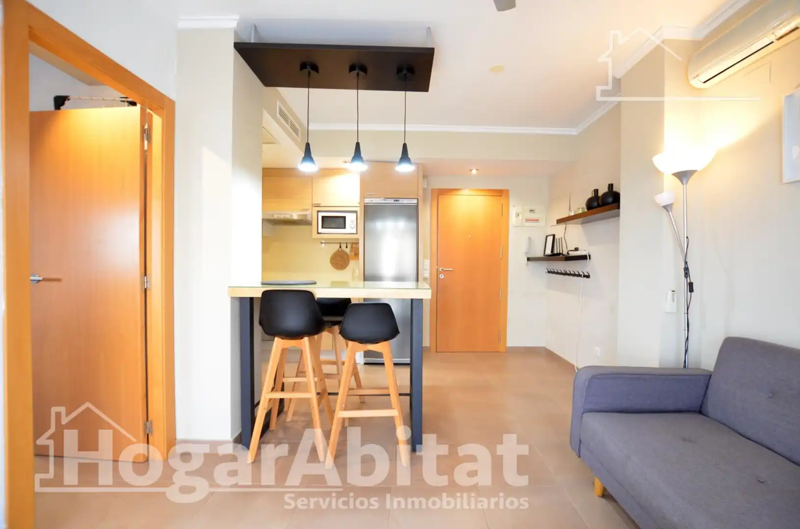 Kitchen of Flat for sale in Daimús  with Air Conditioner, Terrace and Balcony